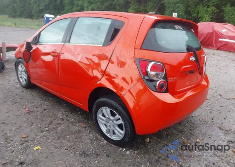 2012 Chevrolet Sonic 2Lt z USA, uszkodzony, nr VIN 1G1JC6SH2C4100205